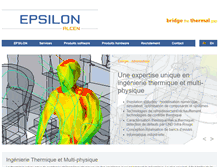 Tablet Screenshot of epsilon-alcen.com